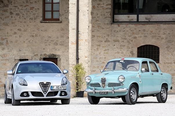 60 Jahre Alfa Romeo Giulietta. Foto: Fiat/dpp-AutoReporter